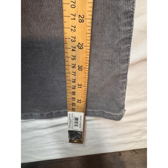Gap 1969 Perfect Boot Corduroy Pants Jeans Women's Size 32 14 31 Color Pavement - Picture 4 of 9